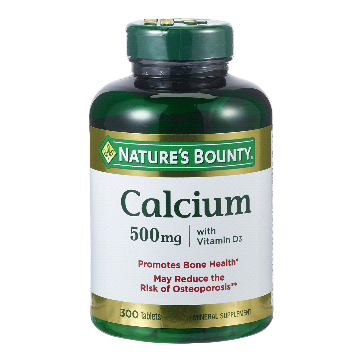 slide 1 of 2, Nature's Bounty Calcium 300 ea, 300 ct