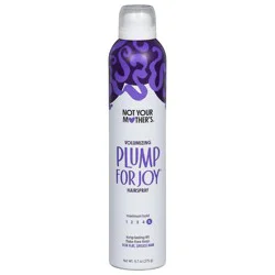 Not Your Mother's Plump for Joy Maximum Hold 5 Volumizing Hairspray 9.7 oz