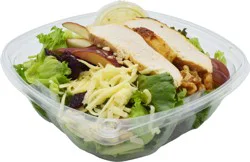 Central Market Green Salad with Mustard Dressing and Chicken Entrée