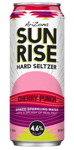 slide 1 of 10, Arizona Sunrise Cherry Punch Hard Seltzer, Single 19.2 fl oz Can, 19.2 oz