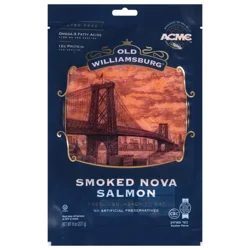 Acme Old Williamsburg Smoked Nova Salmon Pre-Sliced