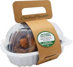 Central Market Oak Smoked Garlic Pepper Rotisserie Chicken