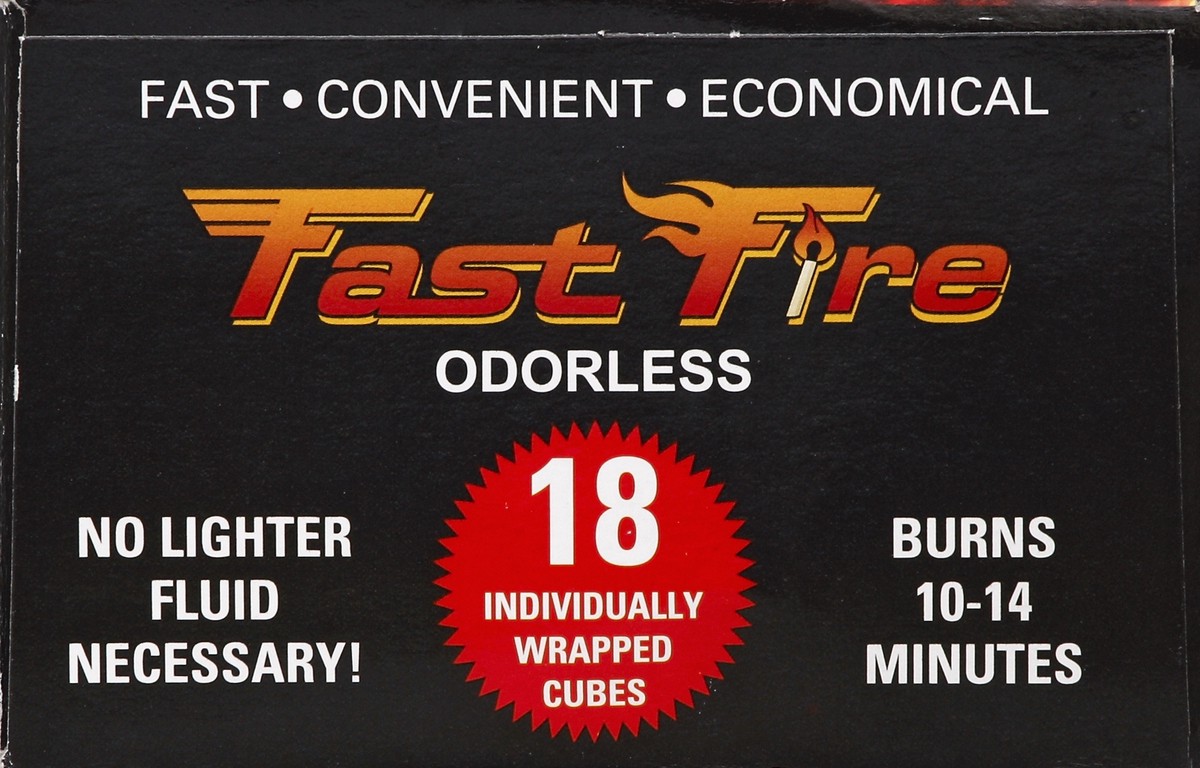 slide 6 of 6, Fast Fire Starter 18pk - 18 Count, 18 ct