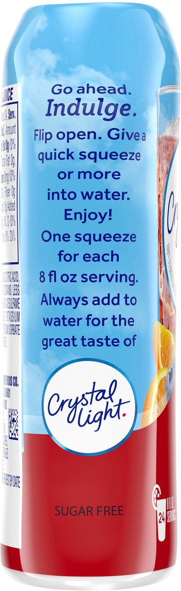 slide 11 of 14, Crystal Light Liquid Berry Sangria Naturally Flavored Drink Mix, 1.62 fl oz Bottle, 1.62 fl oz