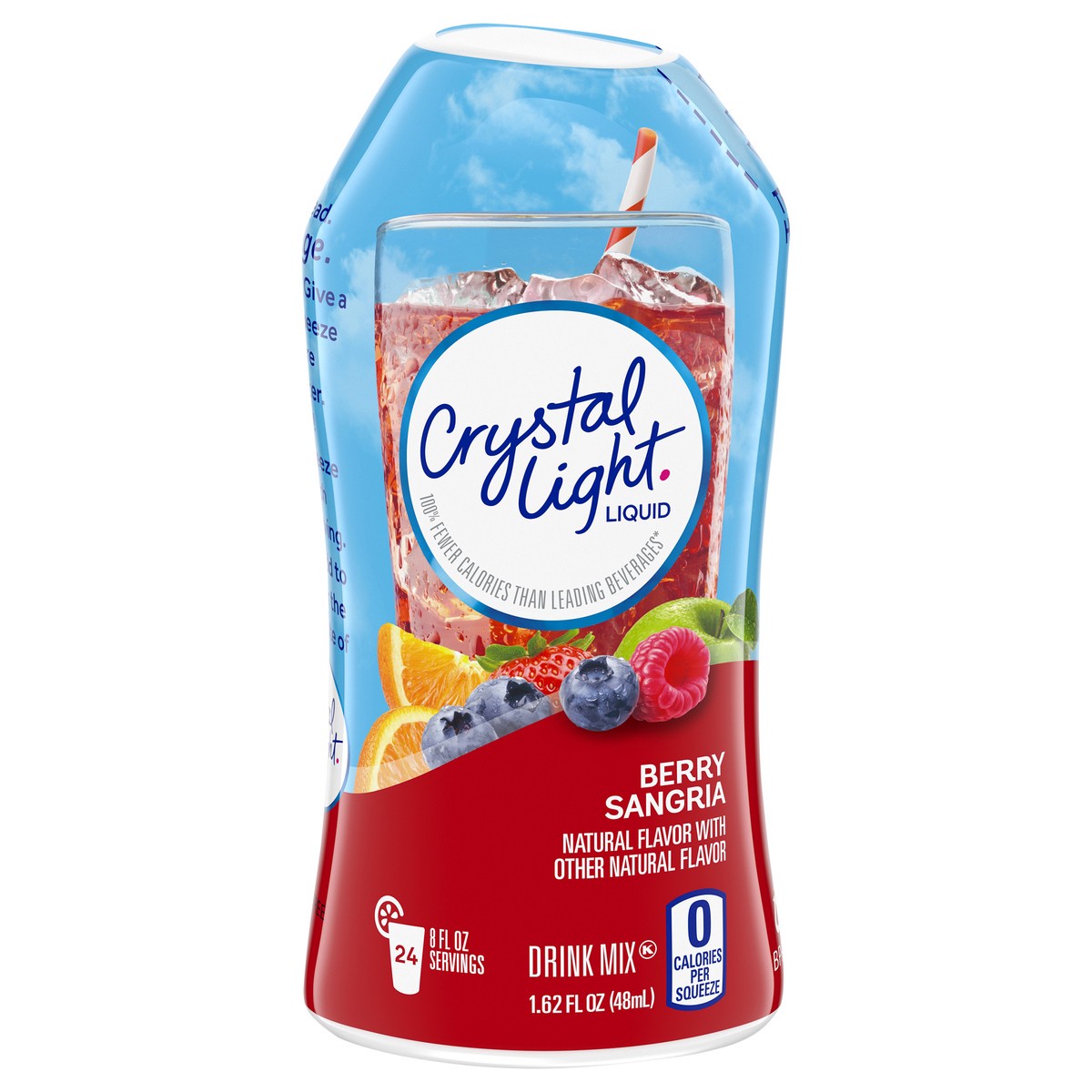 slide 14 of 14, Crystal Light Liquid Berry Sangria Naturally Flavored Drink Mix, 1.62 fl oz Bottle, 1.62 fl oz