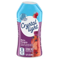Crystal Light Liquid Berry Sangria Naturally Flavored Drink Mix, 1.62 fl oz Bottle