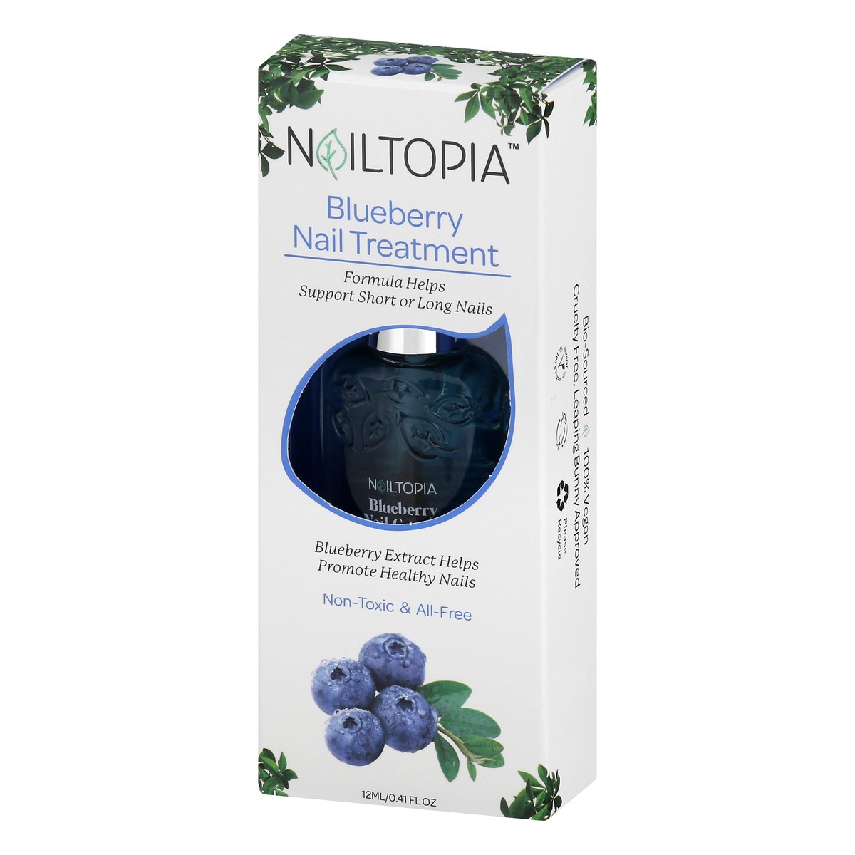 slide 9 of 9, Nailtopia Blueberry Nail Treatment 12 ml, 12 ml