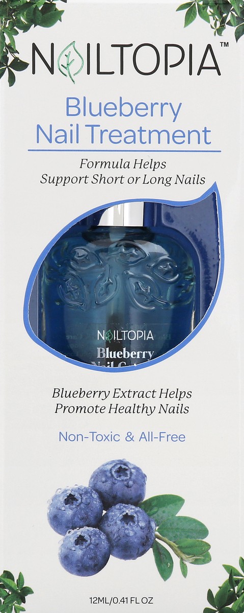 slide 7 of 9, Nailtopia Blueberry Nail Treatment 12 ml, 12 ml