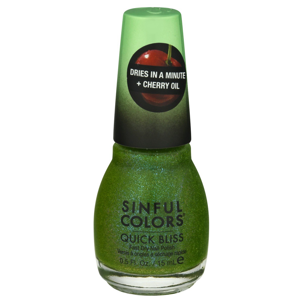 slide 1 of 1, Sinful Colors Quick Bliss Bite 2670 Fast Dry Nail Polish 0.5 fl oz, 0.5 fl oz