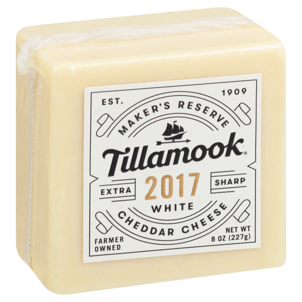 slide 2 of 9, Tillamook Extra Sharp White Cheddar Cheese, 8 oz