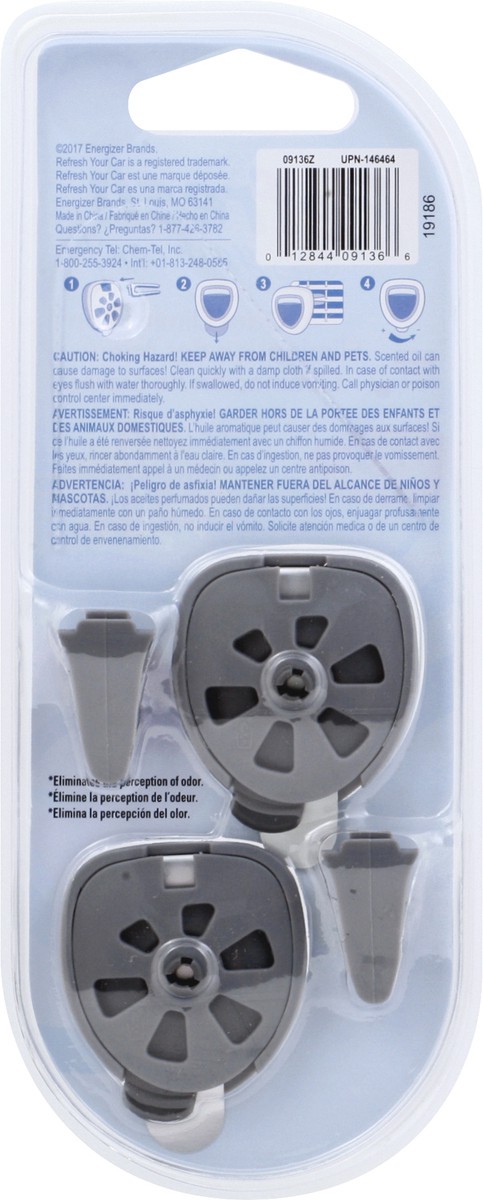 slide 8 of 9, Refresh Your Car! 2pk Hawaiian Sunrise Scent Mini Diffusers, 2 ct