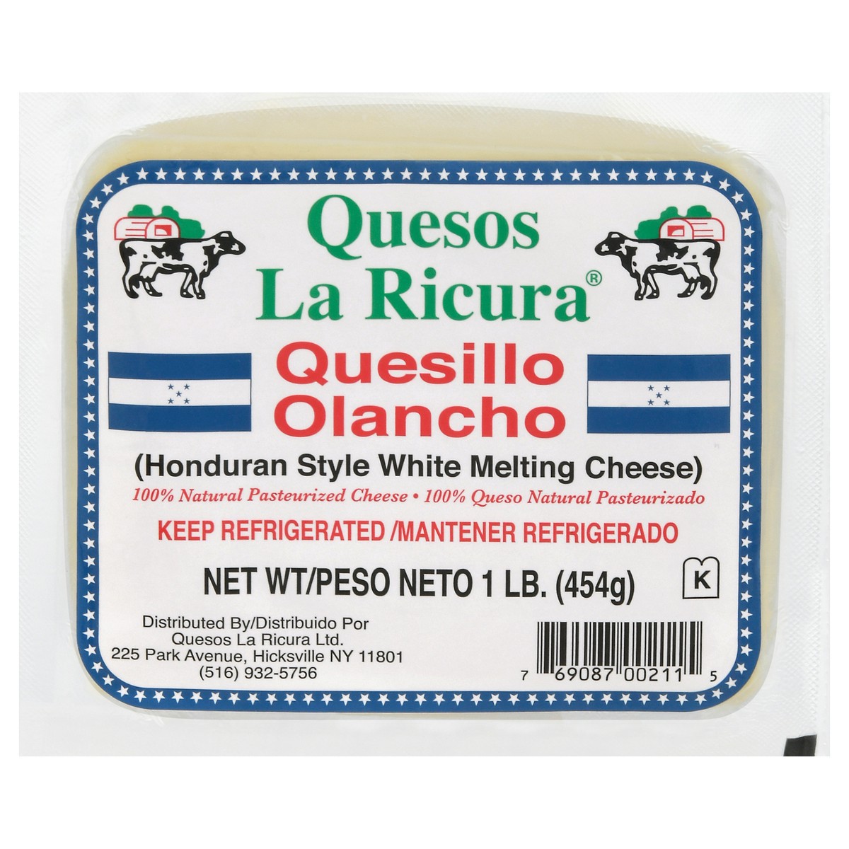 slide 1 of 1, Quesos La Ricura Quesillo Olancho Cheese 1 lb, 1 lb