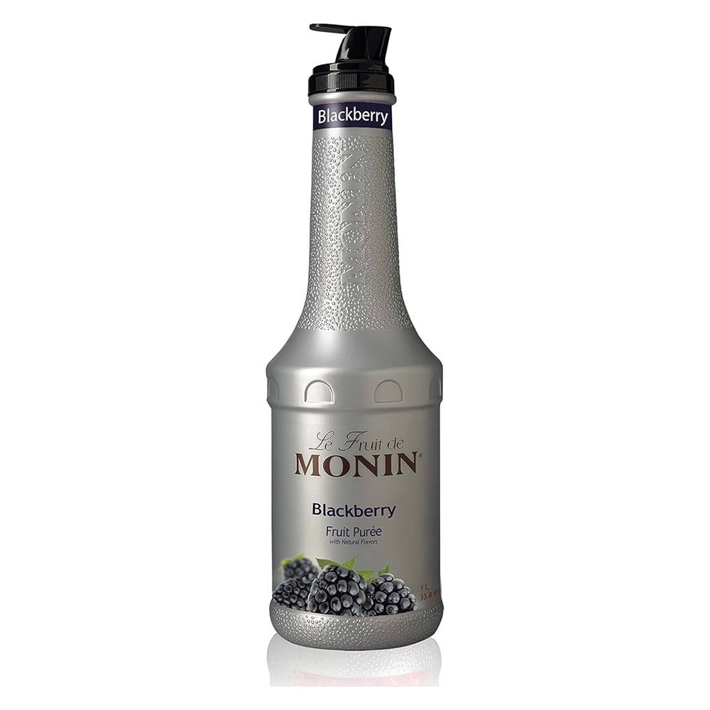 slide 1 of 1, Monin Fruit Puree - Blackberry - 1 liter, 1 liter