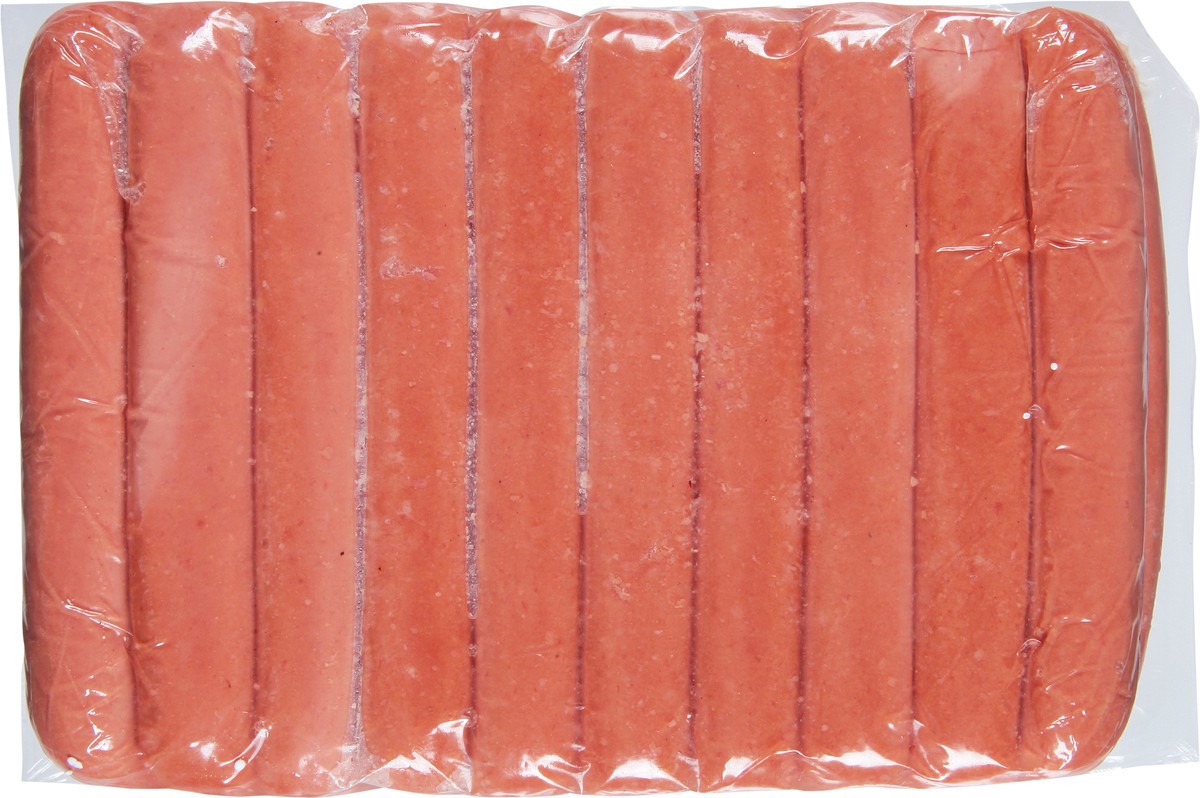 slide 10 of 11, Cloverdale Beef Hot Dogs 6 Inch 4/1 Franks (Bulk), 5 lb