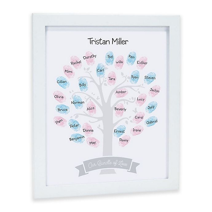 slide 1 of 5, Pearhead Baby Shower Family Tree Guestbook Frame, 1 ct