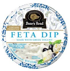 Boar's Head Feta Greek Yogurt Dip - 12 oz
