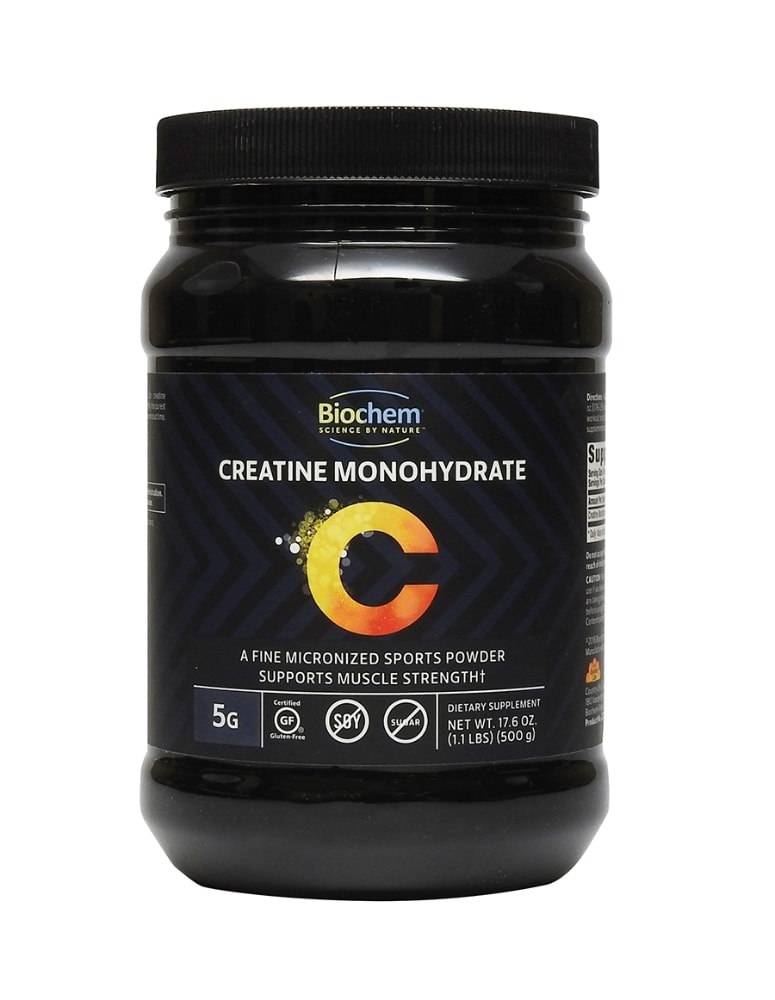 slide 1 of 1, Biochem Creatine Monohydrate Powder, 17.6 oz