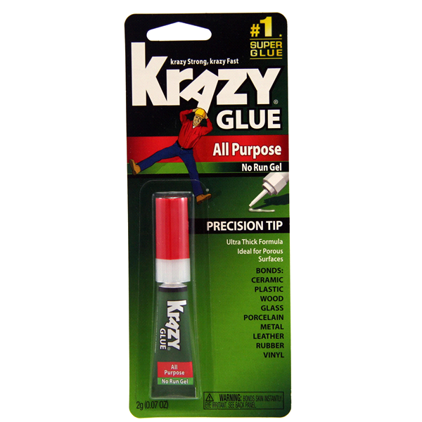 slide 1 of 1, Krazy Glue H&O Precision Tip Gel, 1 ct