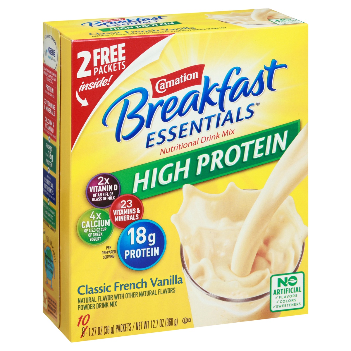 Carnation Breakfast Essentials High Protein Classic French Vanilla
