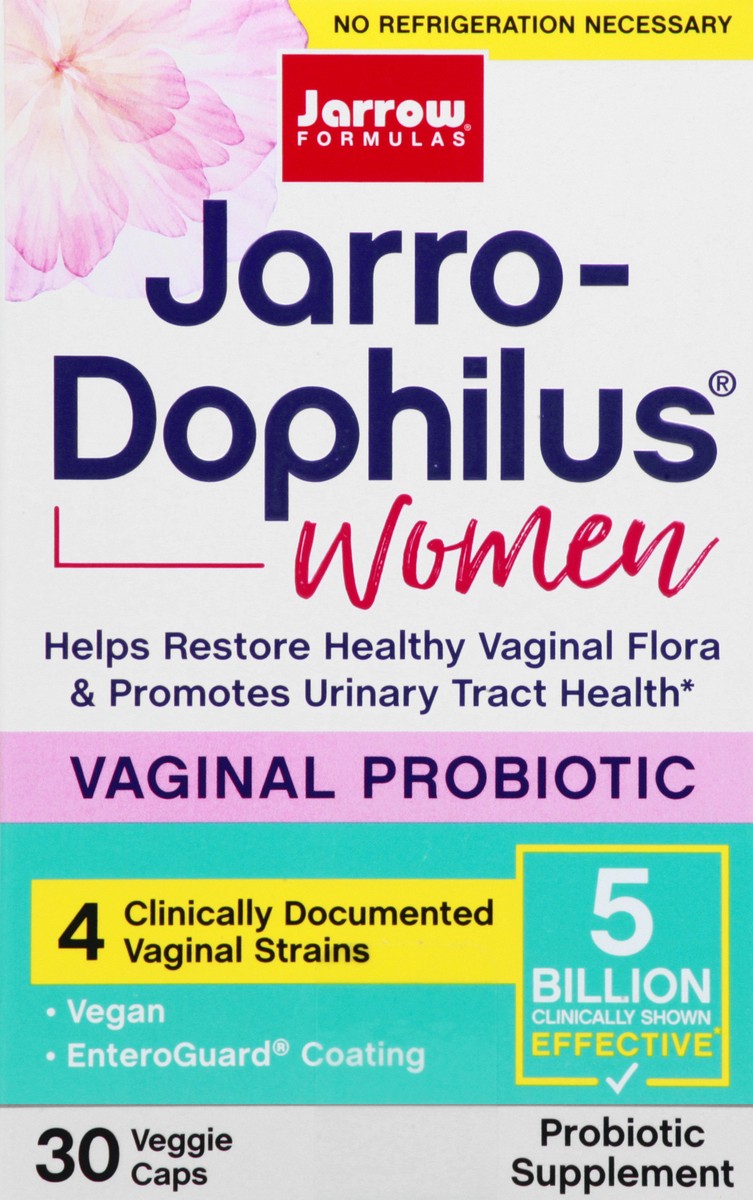 slide 3 of 13, Jarrow Formulas Jarro-Dophilus Women Veggie Caps Vaginal Probiotic 30 ea, 30 ct