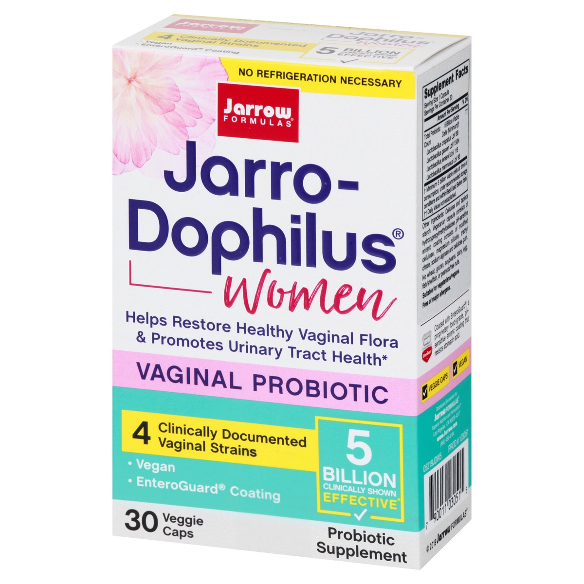 slide 7 of 13, Jarrow Formulas Jarro-Dophilus Women Veggie Caps Vaginal Probiotic 30 ea, 30 ct