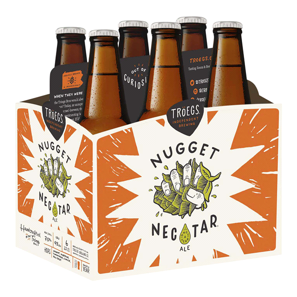 slide 1 of 1, Troegs Nugget Nectar Imperial Amber Bottles, 6 ct; 12 oz