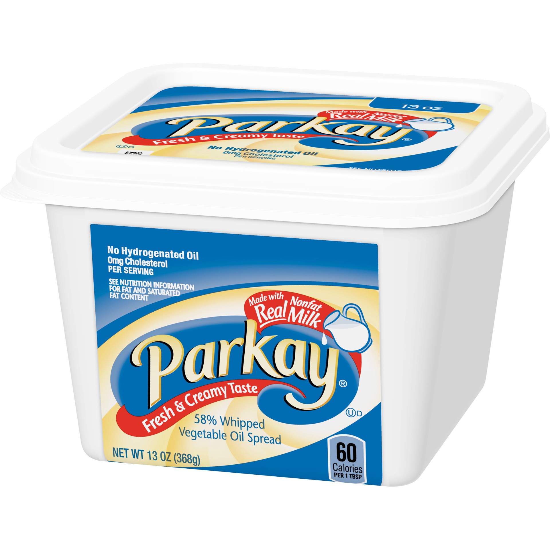 slide 2 of 5, Parkay Original Vegetable Oil Spread, Made With Real Nonfat Milk, 13 oz., 13 oz