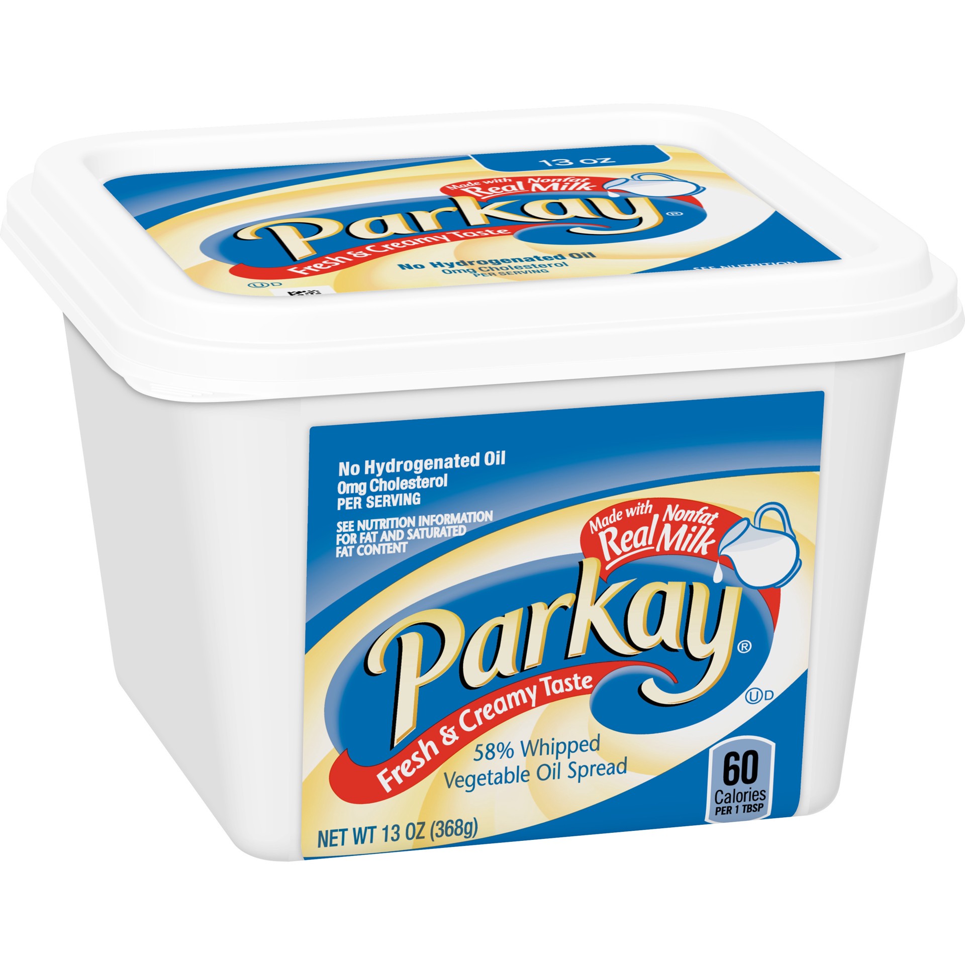 slide 3 of 5, Parkay Original Vegetable Oil Spread, Made With Real Nonfat Milk, 13 oz., 13 oz