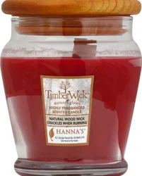 TimberWick Hanna's Candle Cinnamon Sugar Timberwick Candle