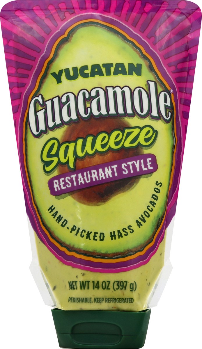 slide 2 of 13, Yucatan Squeeze Restaurant Style Guacamole 14 oz, 14 oz