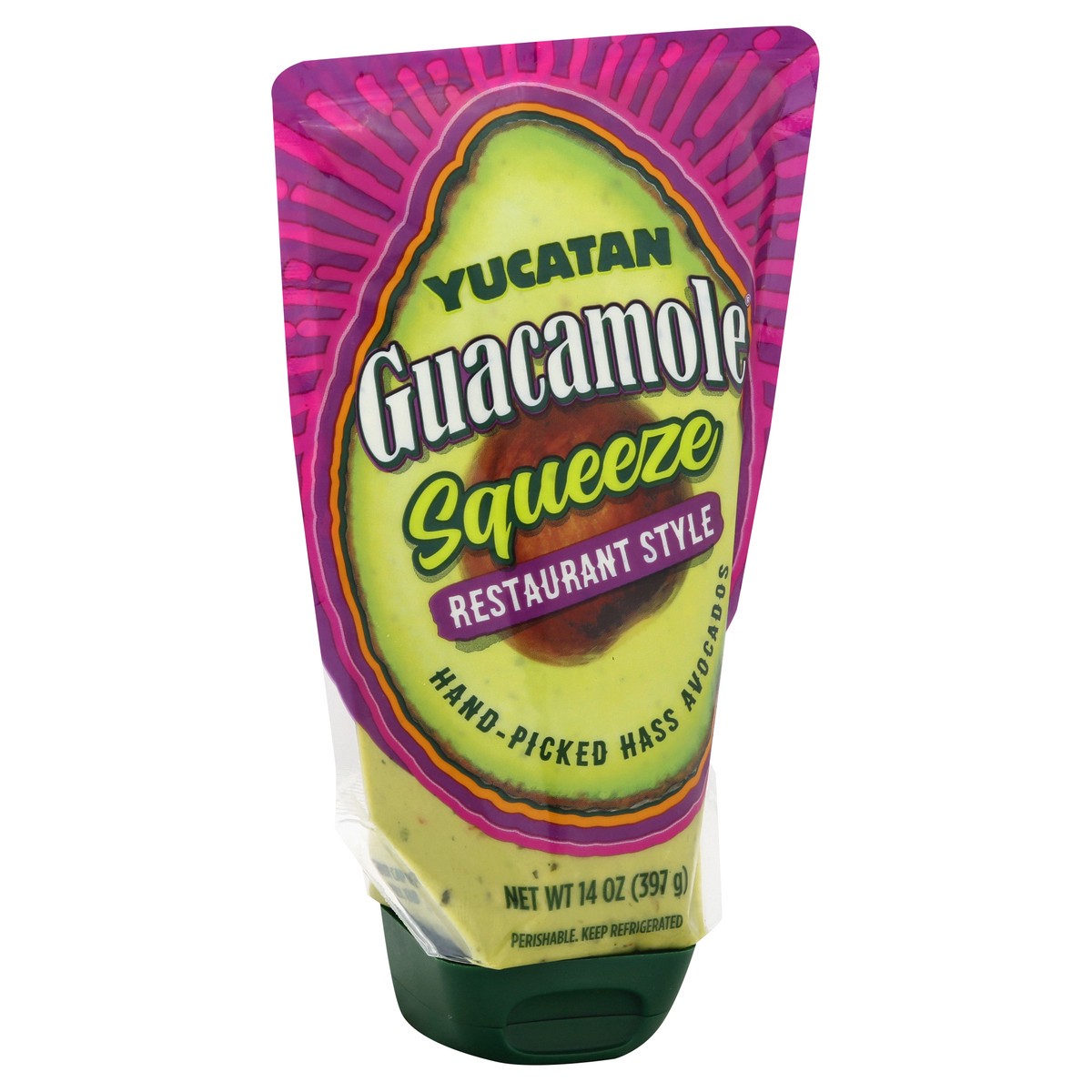 slide 8 of 13, Yucatan Squeeze Restaurant Style Guacamole 14 oz, 14 oz