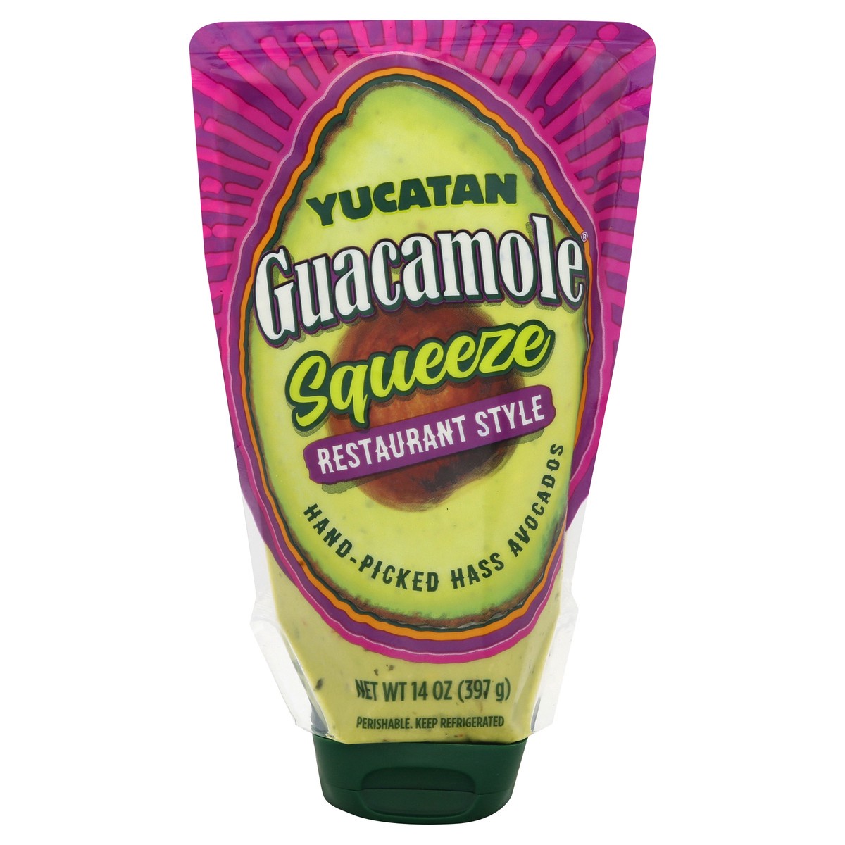 slide 1 of 13, Yucatan Squeeze Restaurant Style Guacamole 14 oz, 14 oz