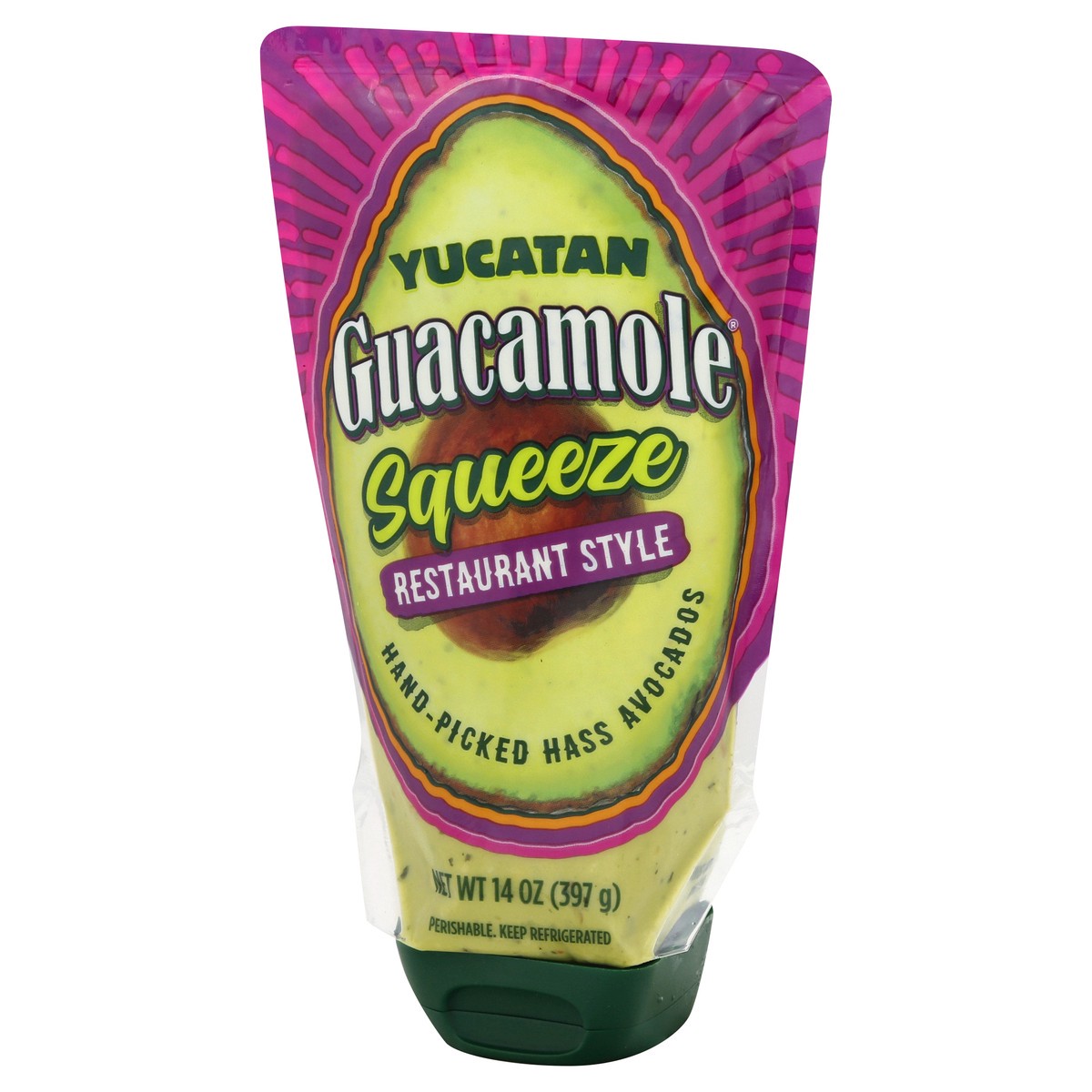 slide 9 of 13, Yucatan Squeeze Restaurant Style Guacamole 14 oz, 14 oz