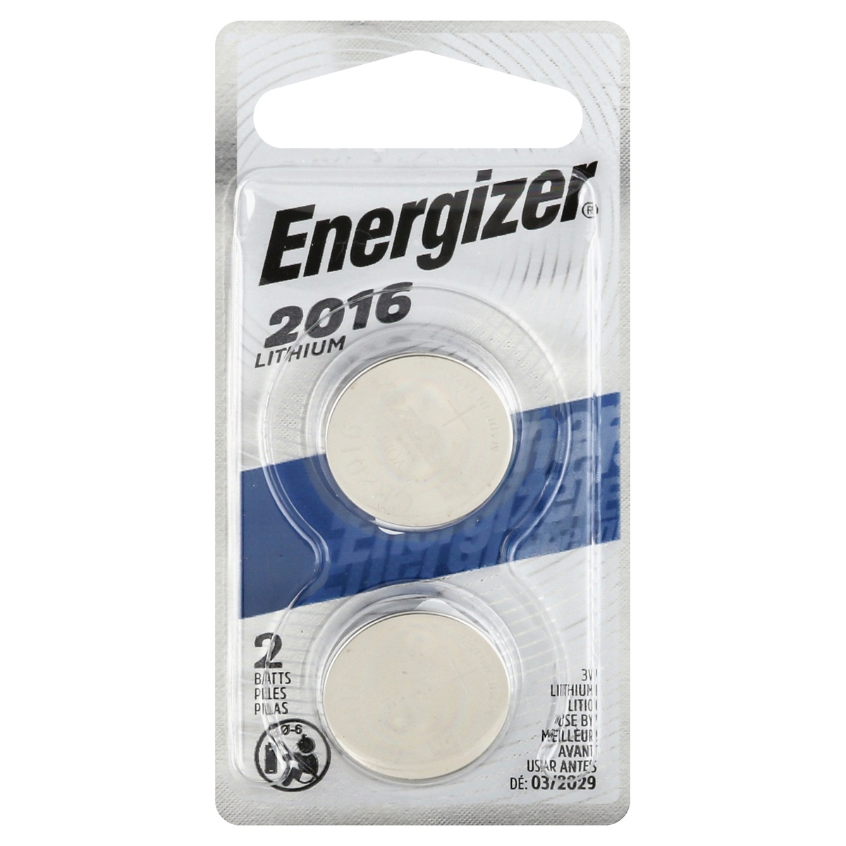 slide 1 of 9, Energizer 2016 3-Volt Lithium Coin Battery, 2 ct