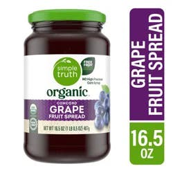 Simple Truth Organic Concord Grape Fruit Spread