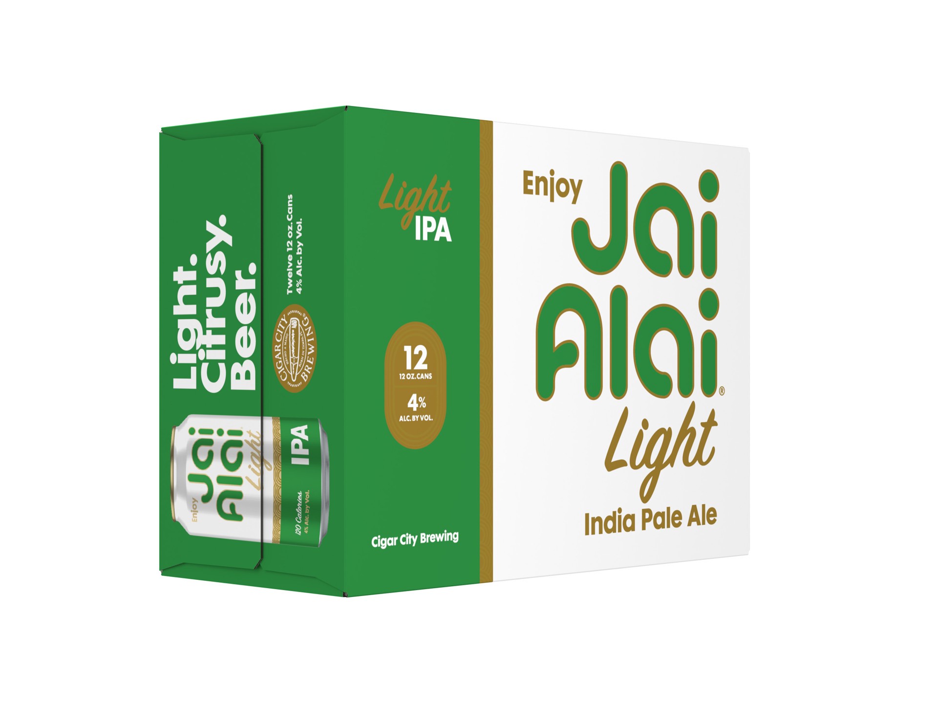 slide 3 of 3, Cigar City Brewing Cigar City Jai Alai Light IPA 2/12/12oz, 12 ct; 12 oz