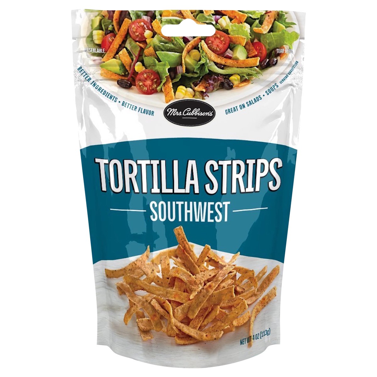 slide 1 of 3, Mrs. Cubbison's Mrs Cubbisons Southwest Tortilla Strips 4 oz, 4 oz