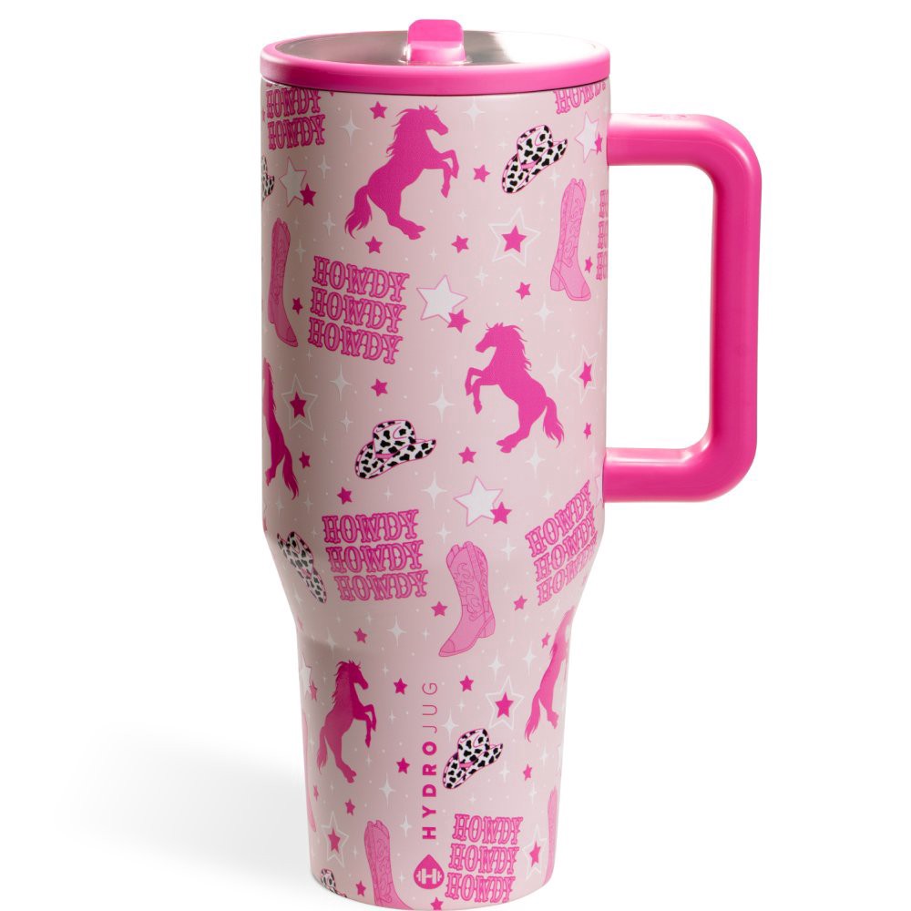 slide 1 of 1, Hydrojug Stainless Steel Traveler -Cowgirl, 40 oz