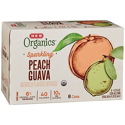 Organic Peach, 1 ct, 6 oz