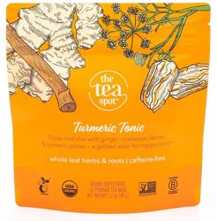 The Tea Spot Whole Leaf In Sachets - 12 ct