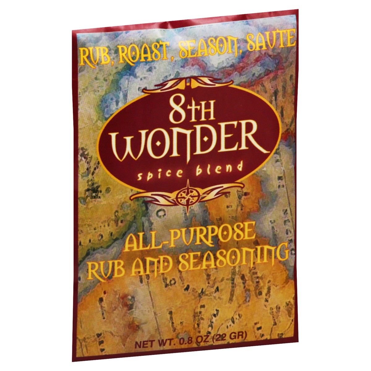 slide 6 of 12, 8th Wonder All-Purpose All-Purpose Rub and Seasoning 0.8 oz, 0.8 oz