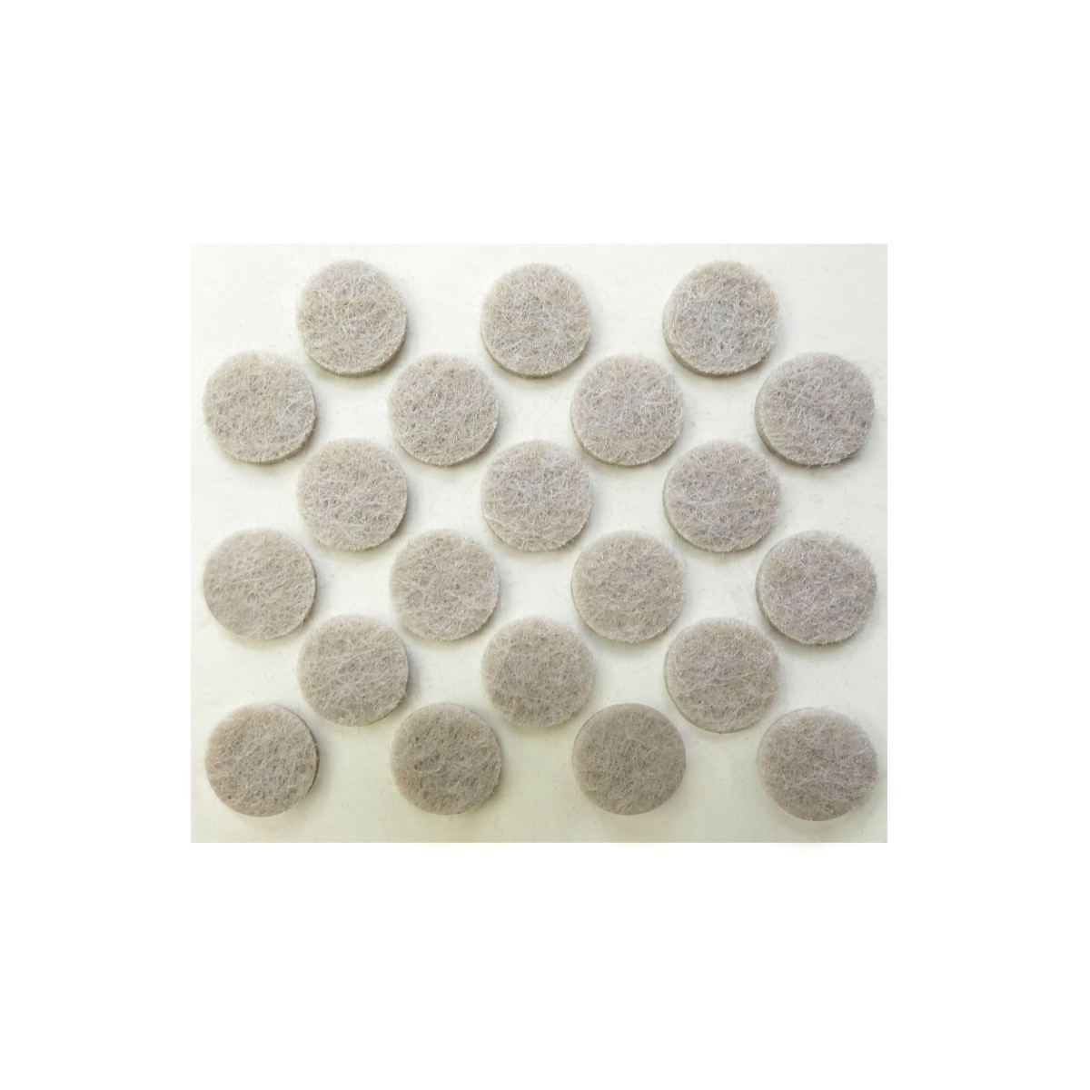slide 14 of 29, Super Sliders 3/8" Round Self-Stick Felt Pads, Beige (84), 84 ct