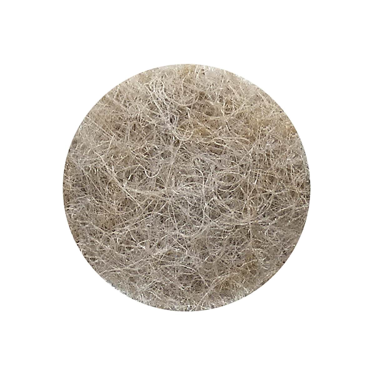 slide 5 of 29, Super Sliders 3/8" Round Self-Stick Felt Pads, Beige (84), 84 ct