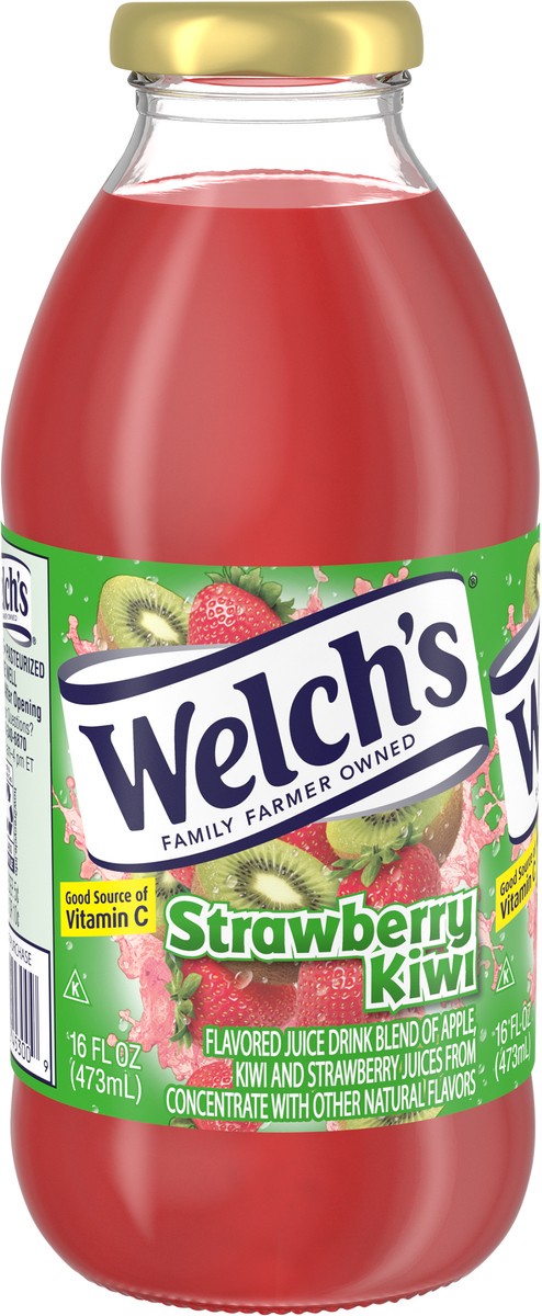 slide 5 of 5, Welch's Strawberry Kiwi Juice Drink, 16 fl oz On-the-Go Bottle, 16 fl oz