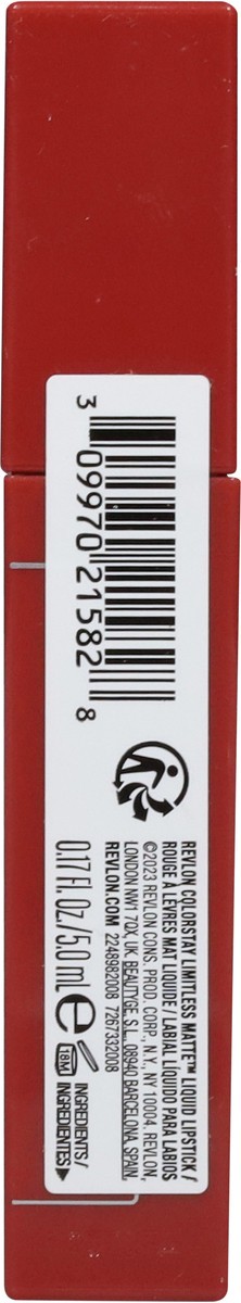 slide 8 of 13, Colorstay Limitless Matte Stir Me Up 008 Liquid Lipstick 0.17 fl oz, 0.17 fl oz