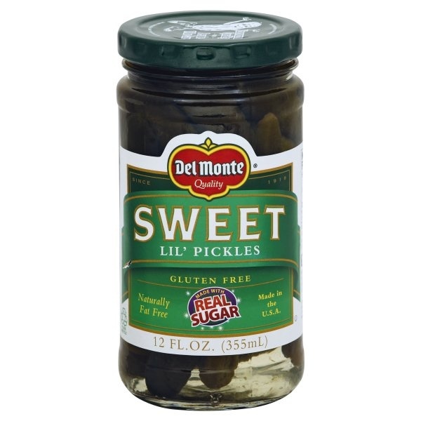 slide 1 of 1, Del Monte Pickles 12 oz,