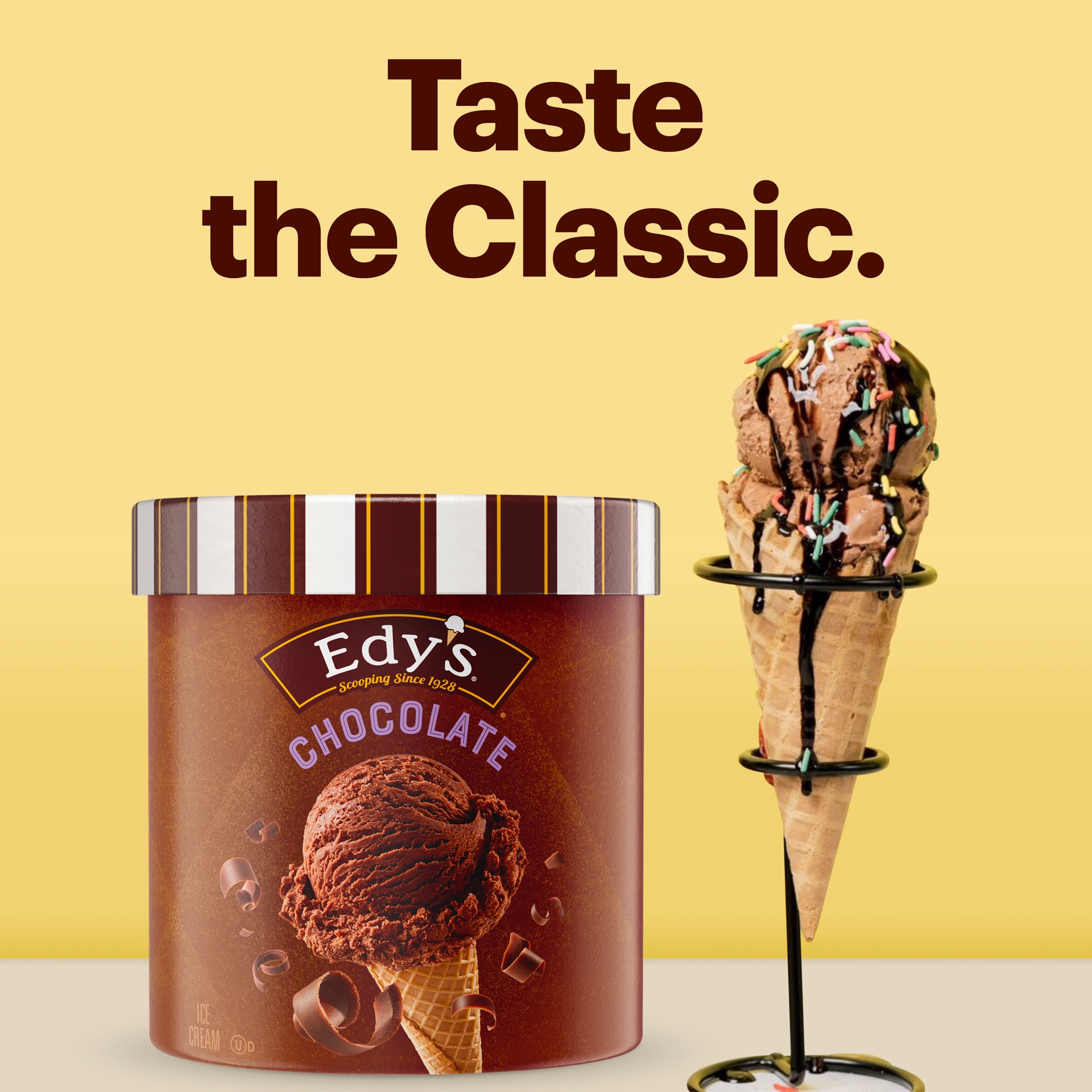 slide 2 of 5, Edy's Chocolate Grand Ice Cream, 1.5 qt