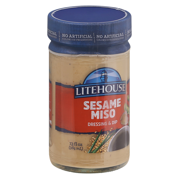 slide 1 of 1, Litehouse Sesame Miso Dressing, 13 oz