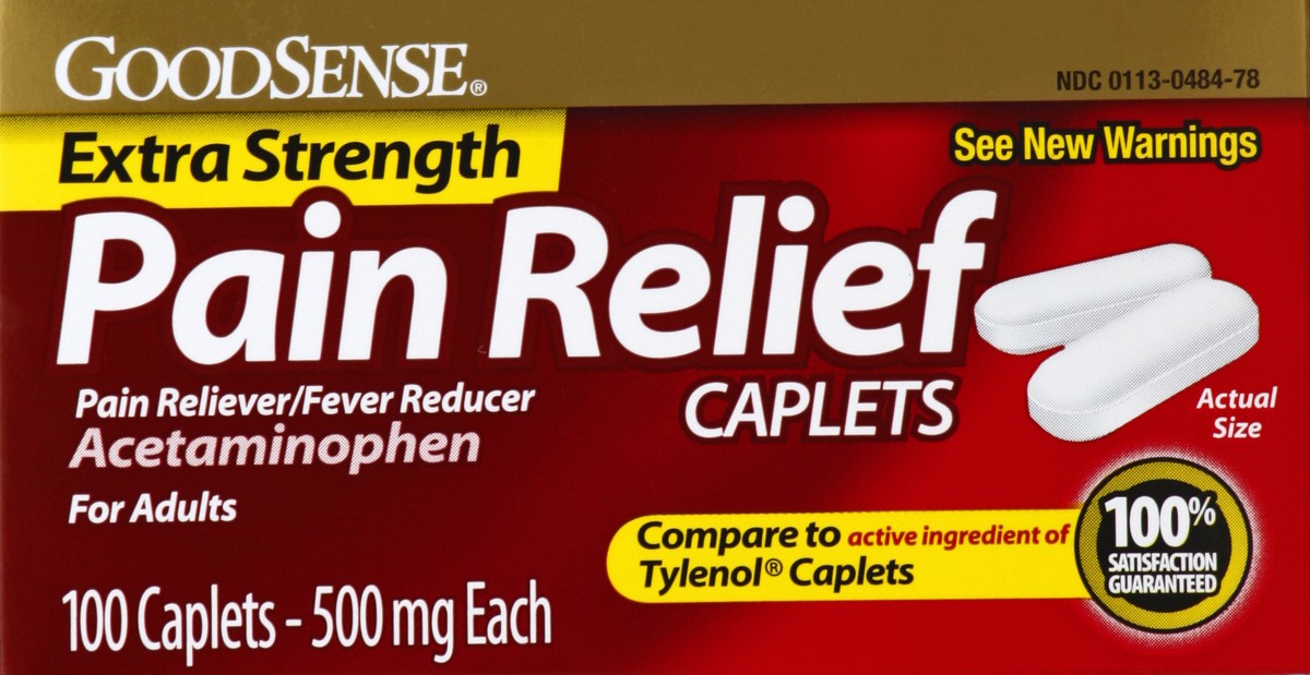 slide 1 of 8, Good Sense Pain Reliever/Fever Reducer 100 ea, 100 ct