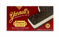 slide 1 of 1, Yarnell's Original Ice Cream Sandwiches, 12 ct; 3.5 fl oz